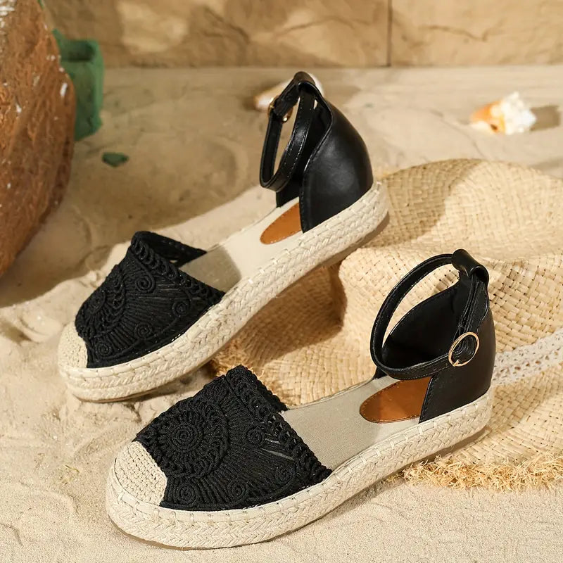 Danitza - Sommerliche Espadrille-Sandalen für Frauen