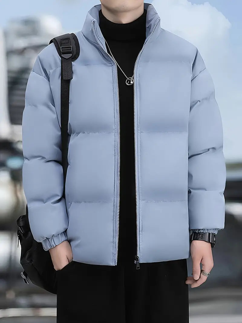 Cedrice | Herren Winter-Daunenjacke mit Reißverschluss