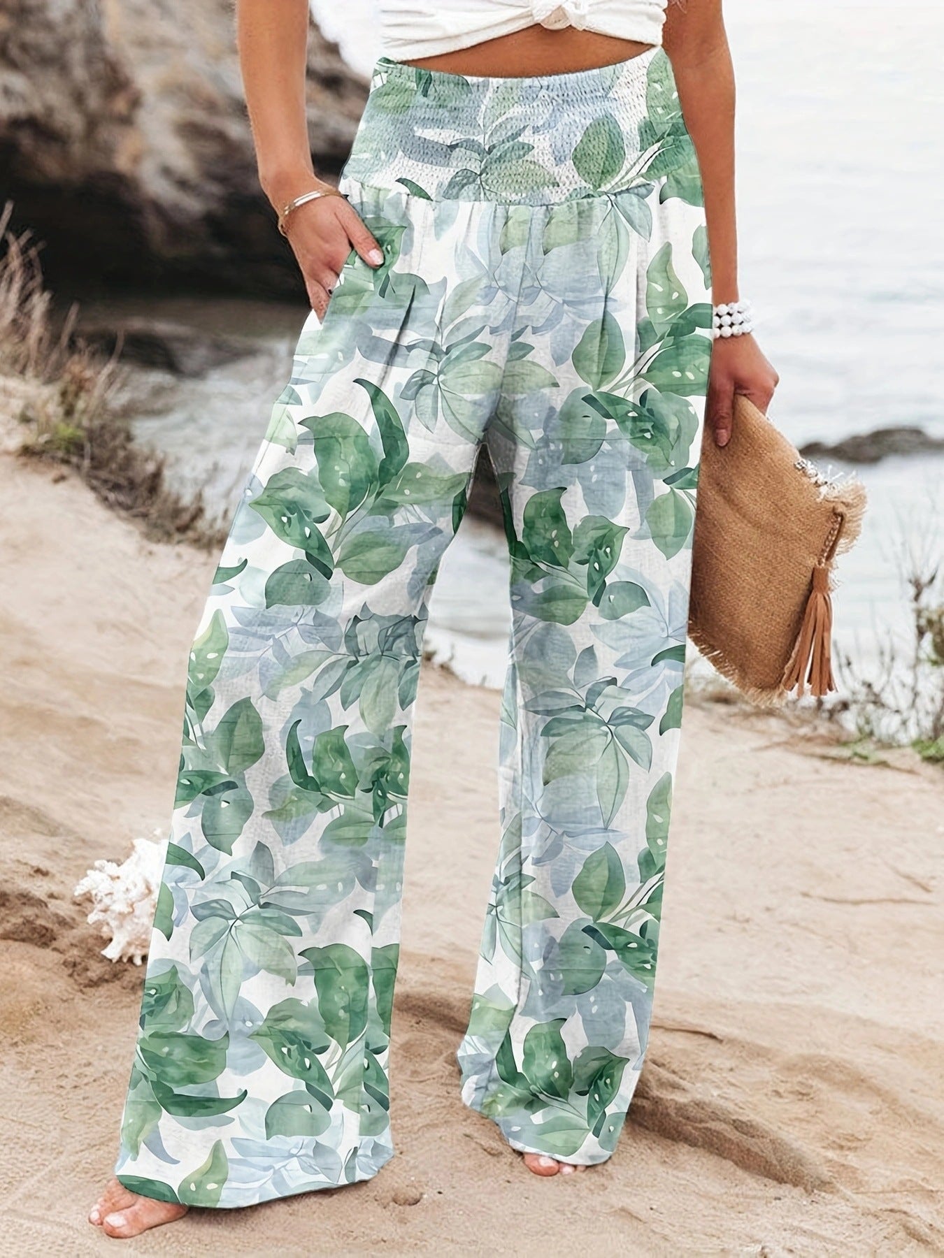 Melysa | Sommerhose für Damen aus Leinen
