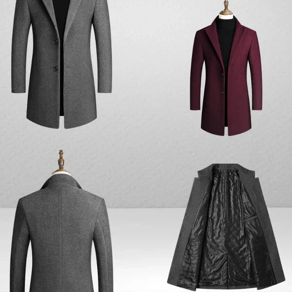 Lanasy | Eleganter Herren Wintermantel