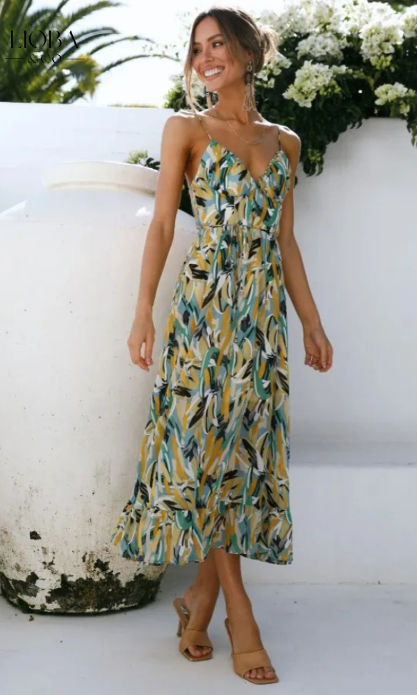 Gunther | Farbenfrohes Sommerkleid