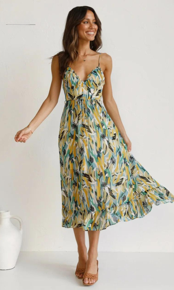 Gunther | Farbenfrohes Sommerkleid
