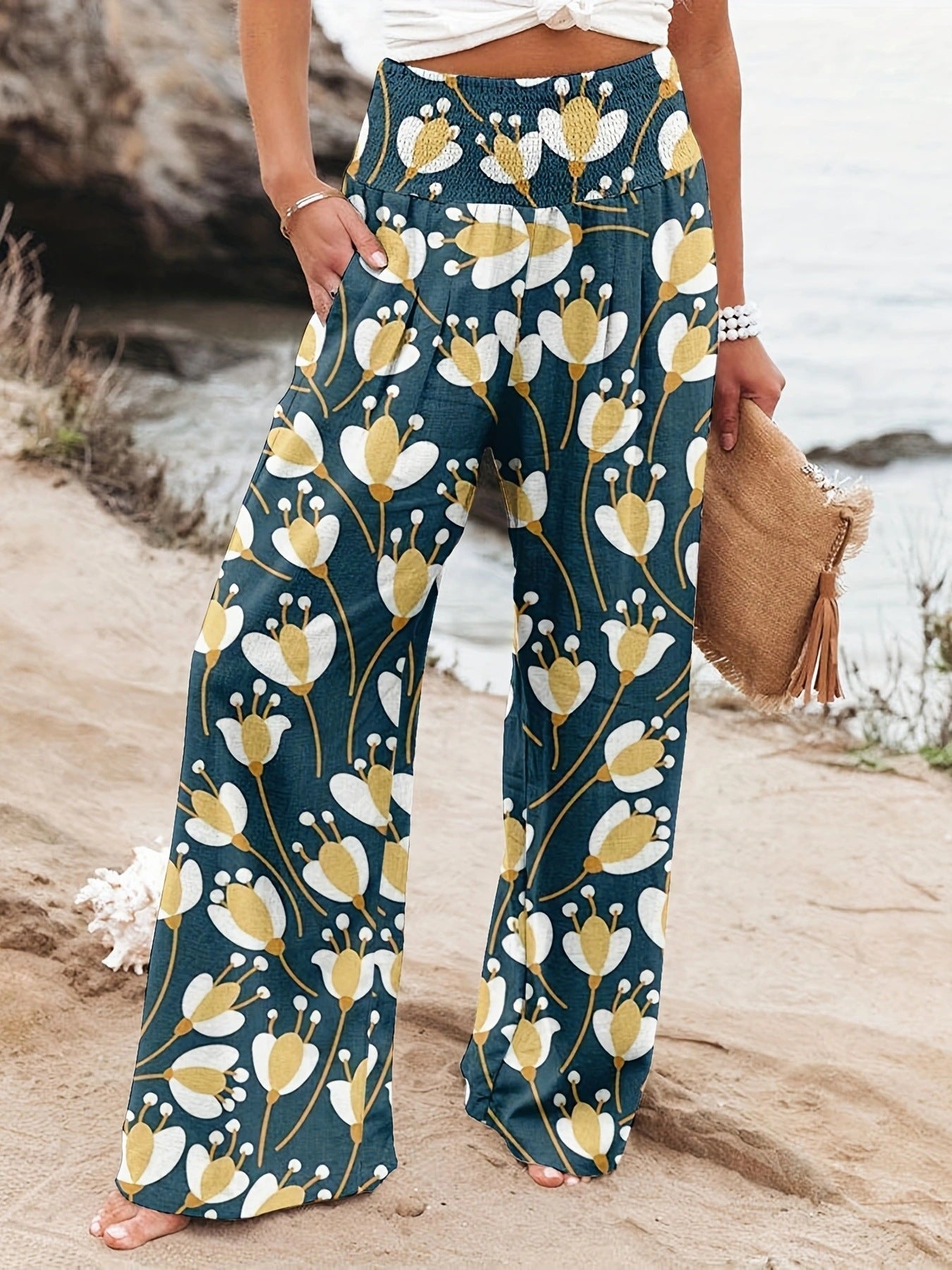 Melysa | Sommerhose für Damen aus Leinen