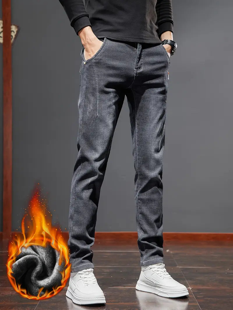 Wintjeans | Winterjeans – Fleecegefüttert, Denim, Klassisches Design