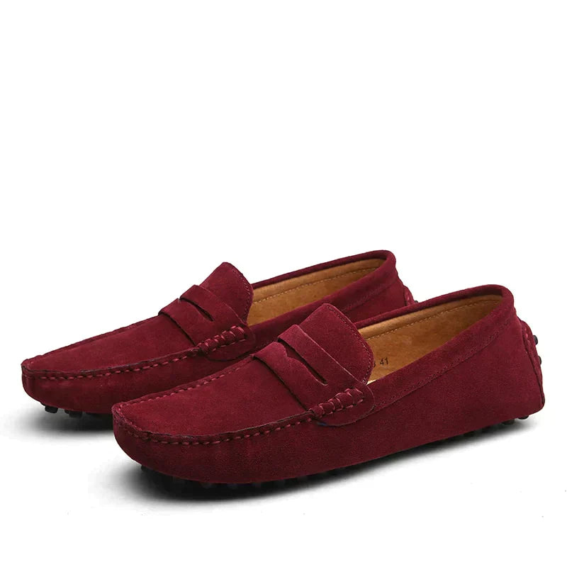 Wolfgang | Italienische Wildleder-Loafer