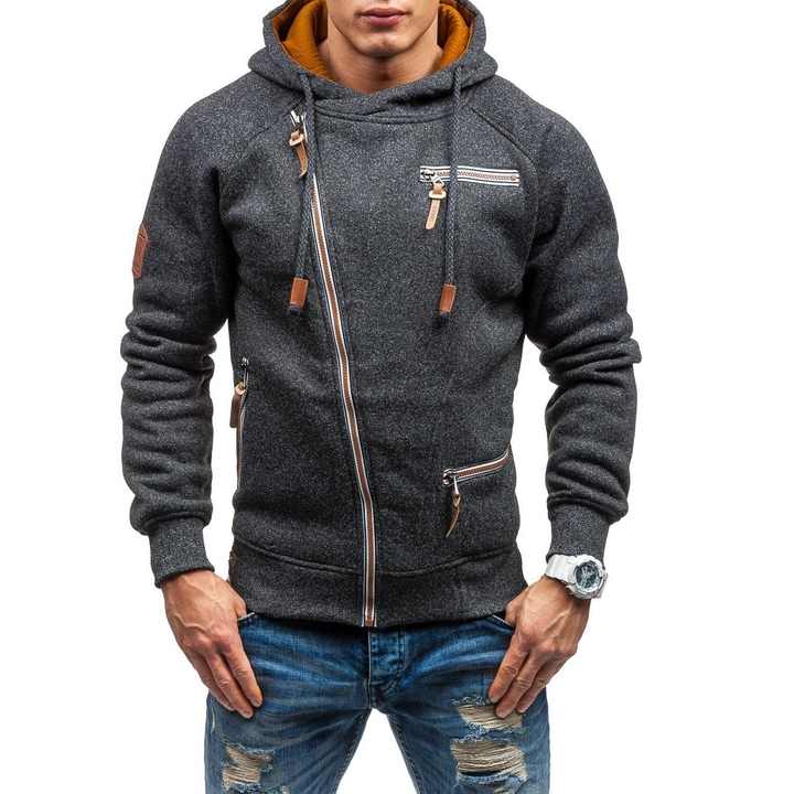 Lyona | Modischer Pullover Winterjacke Herren