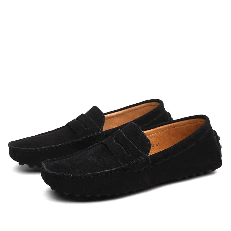 Wolfgang | Italienische Wildleder-Loafer