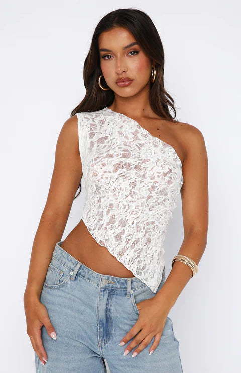 Felize | Damen-Spitzen-Top