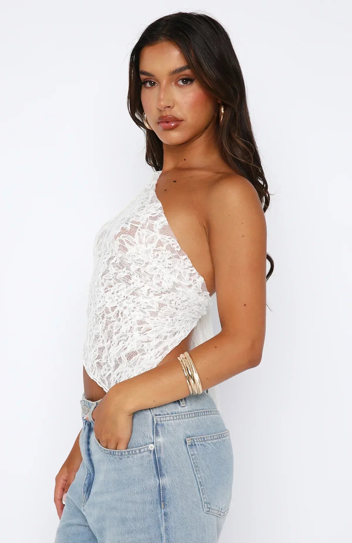 Felize | Damen-Spitzen-Top