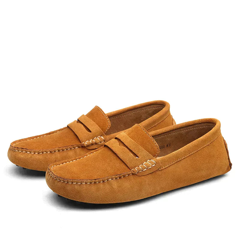 Wolfgang | Italienische Wildleder-Loafer