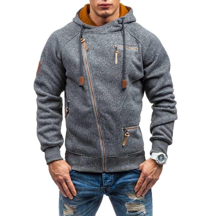 Lyona | Modischer Pullover Winterjacke Herren