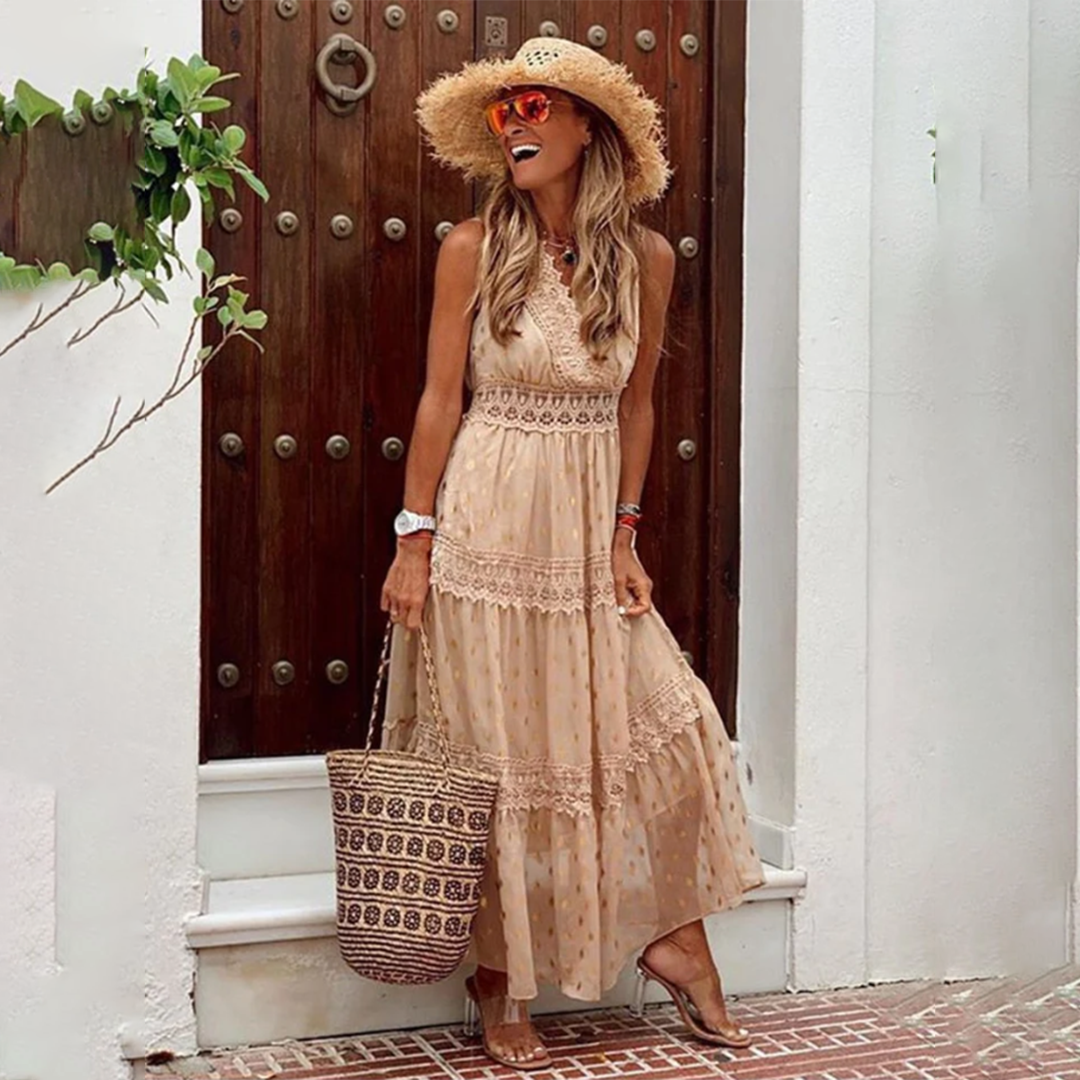Florence | Elegantes boho-kleid