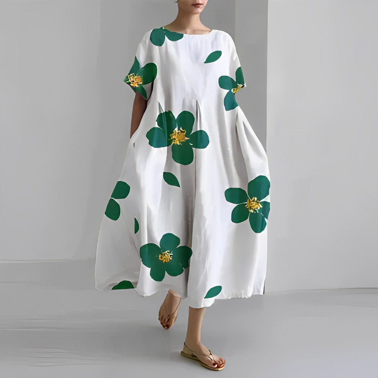 Rosso | Bequemes Boho-Sommerkleid