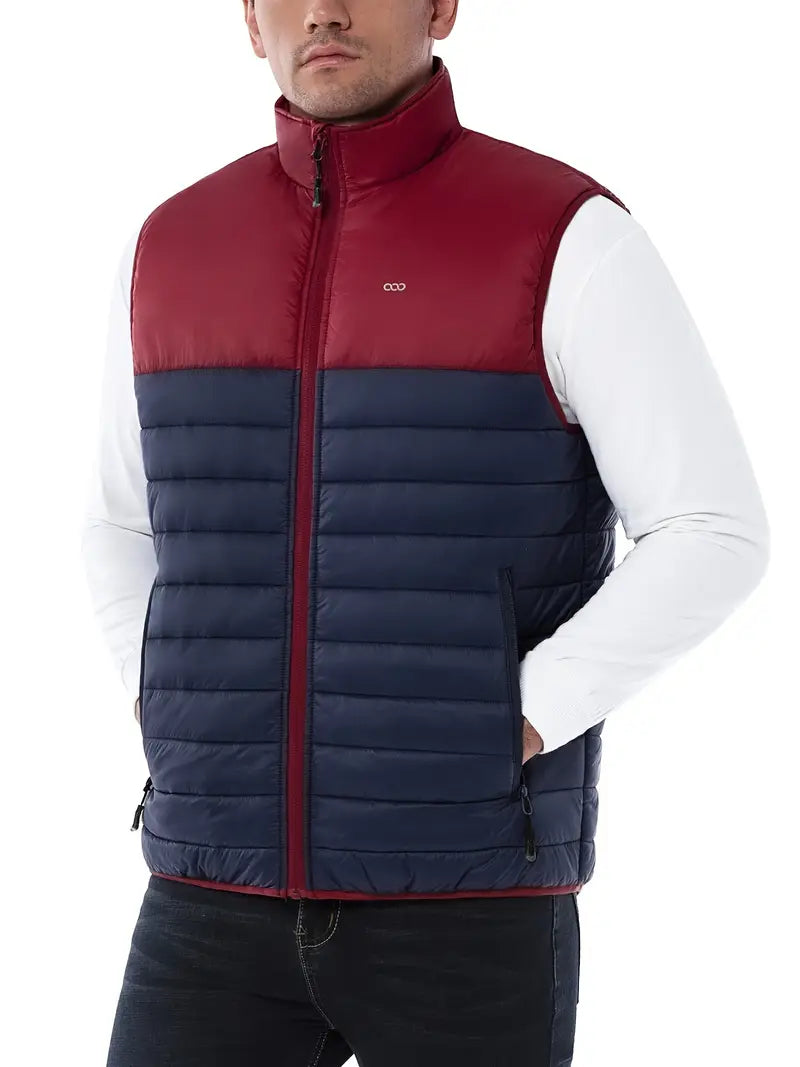 Coldie | Herren Weste – Thermo Stehkragen, Leicht, Casual, Herbst/Winter