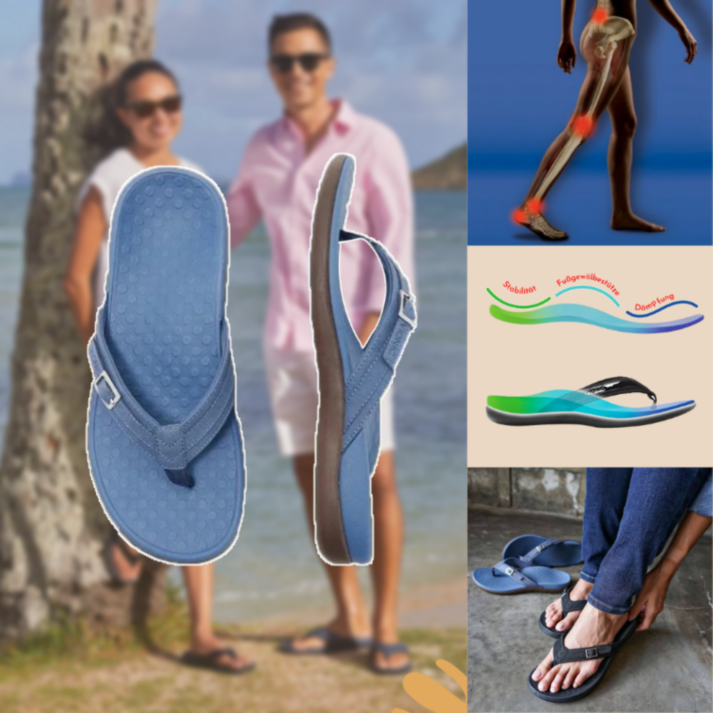 Elysian | Orthopädische Sommer-Sandalen