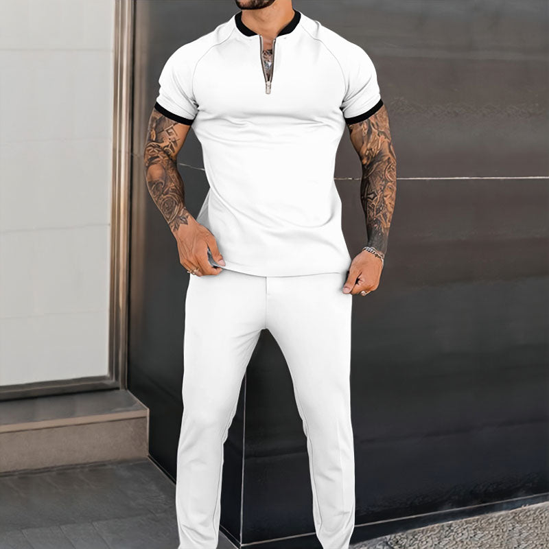 Erza | T-Shirt und Hose mit Reißverschluss für Männer