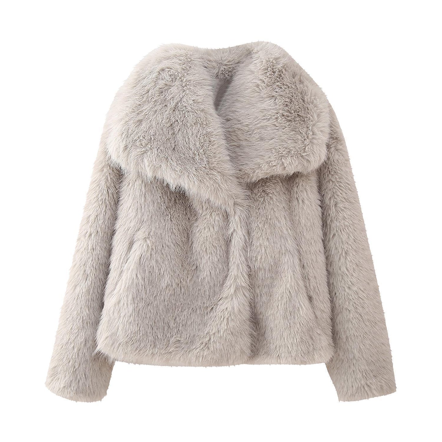 Damen Winterjacke | Elegantes Design | Kuschelige Kunstfell-Optik