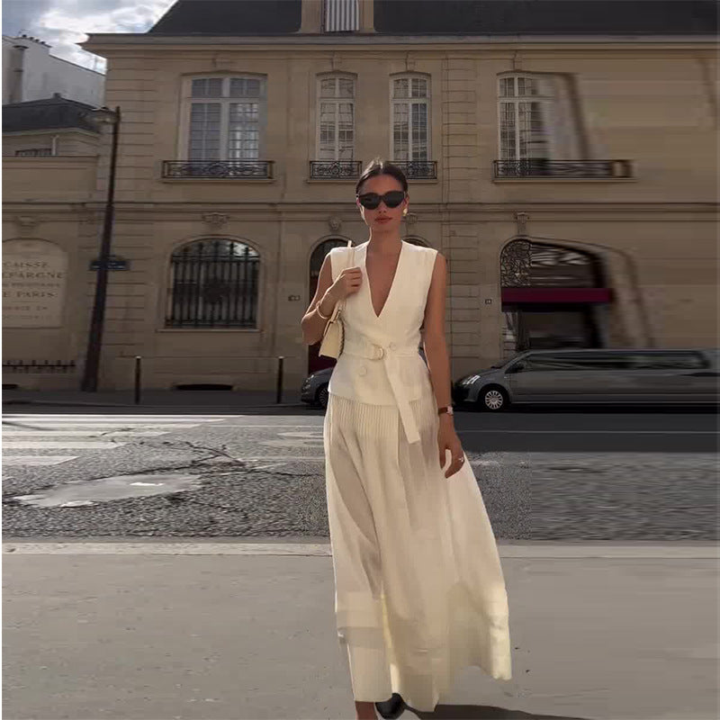 Ismeralda | Elegantes weißes Kleid