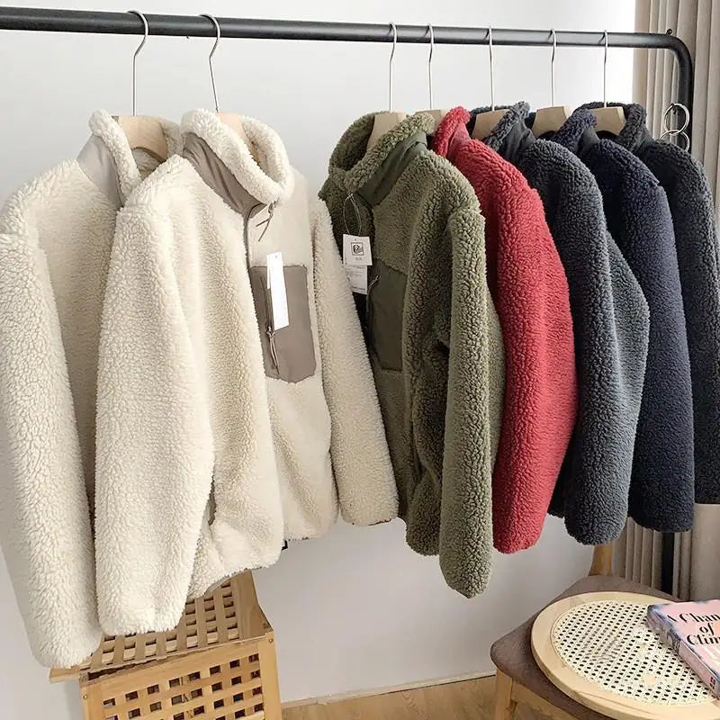 Wintt | Damen Winterjacke mit Teddy-Effekt