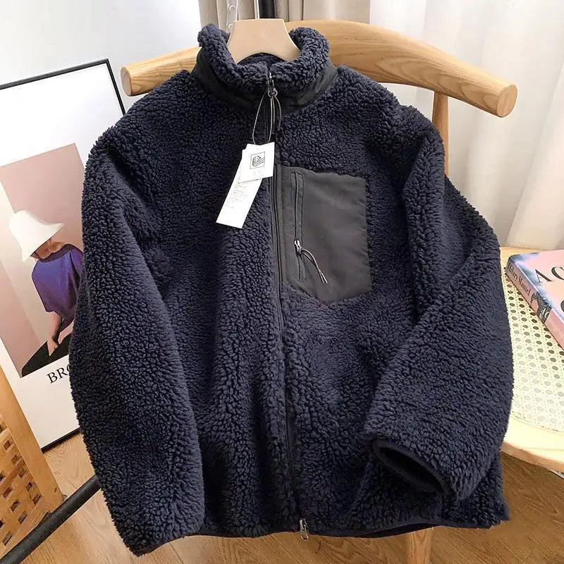 Wintt | Damen Winterjacke mit Teddy-Effekt