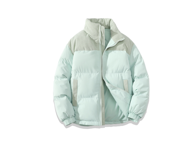 Bauman | Bicolor Winterjacke mit Stehkragen für Herren – Warm und Stilvoll