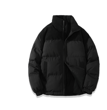 Bauman | Bicolor Winterjacke mit Stehkragen für Herren – Warm und Stilvoll
