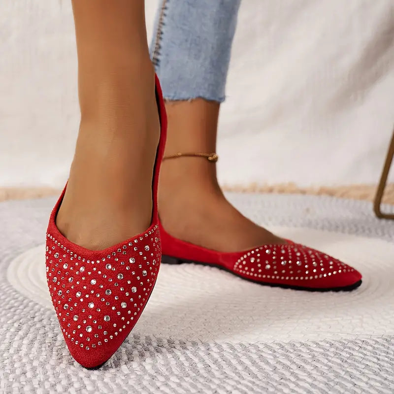 Candice | Glitzernde Slip-On Schuhe für Damen