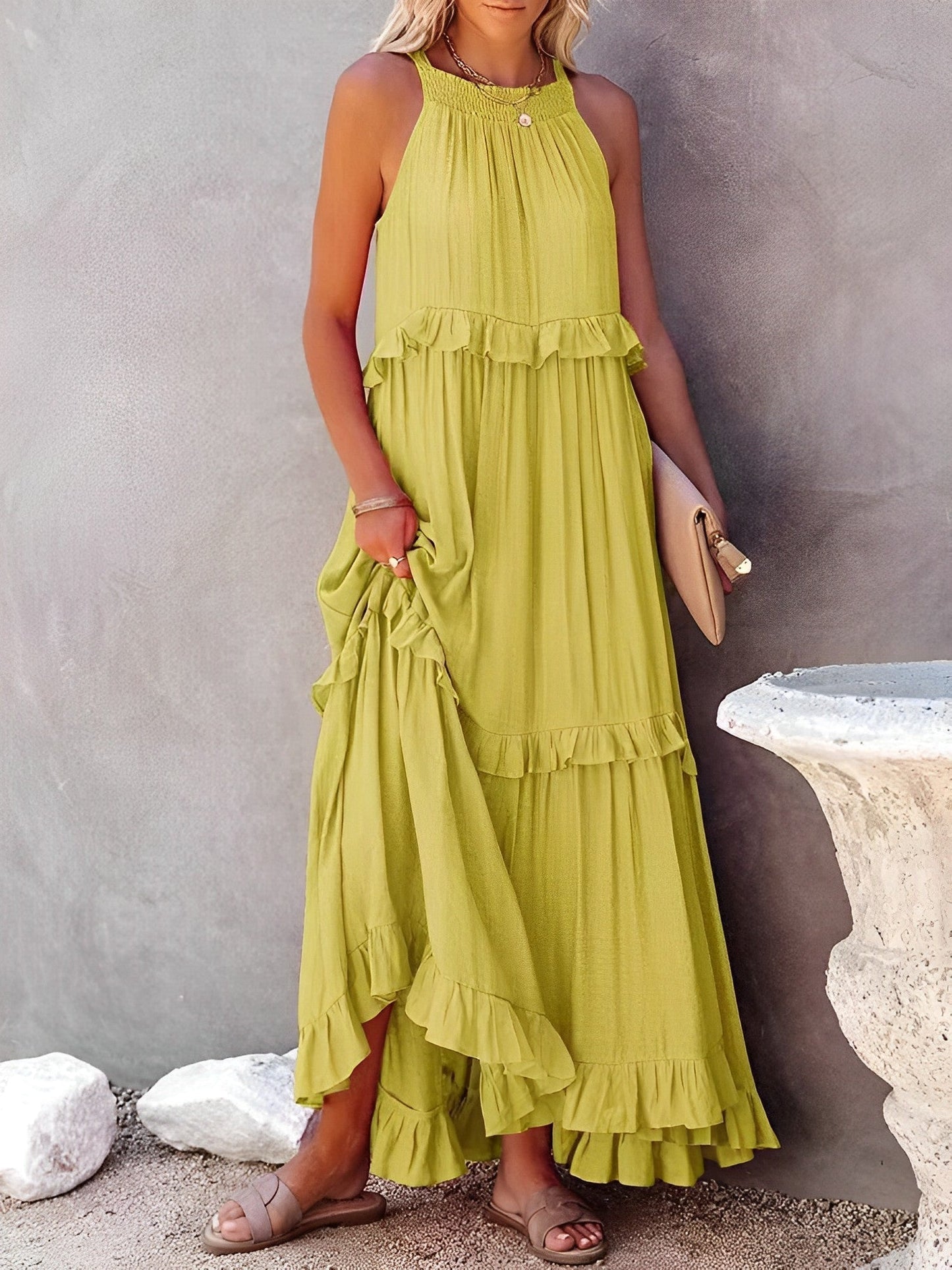 Nyssina | Elegantes Boho-Sommerkleid
