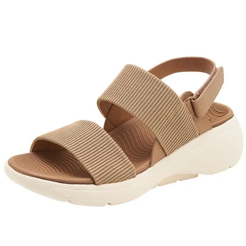 Virelai | Beige Komfortsandale