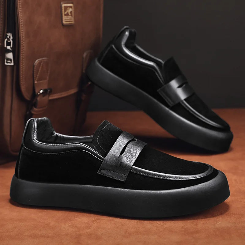 Valen | Modische Wildleder-Slipper für Männer