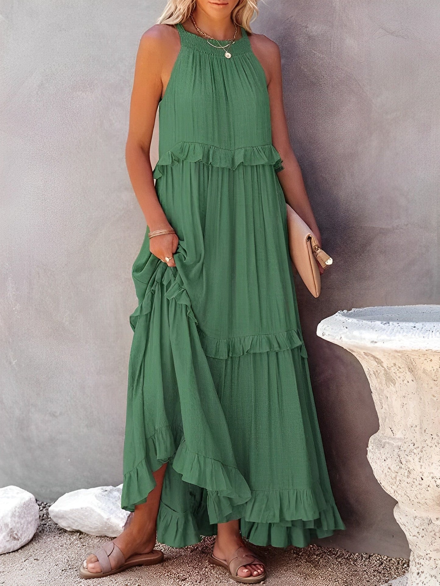 Nyssina | Elegantes Boho-Sommerkleid