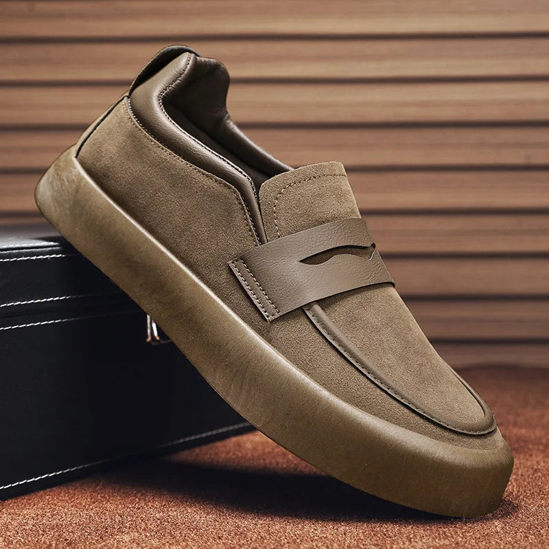 Valen | Modische Wildleder-Slipper für Männer