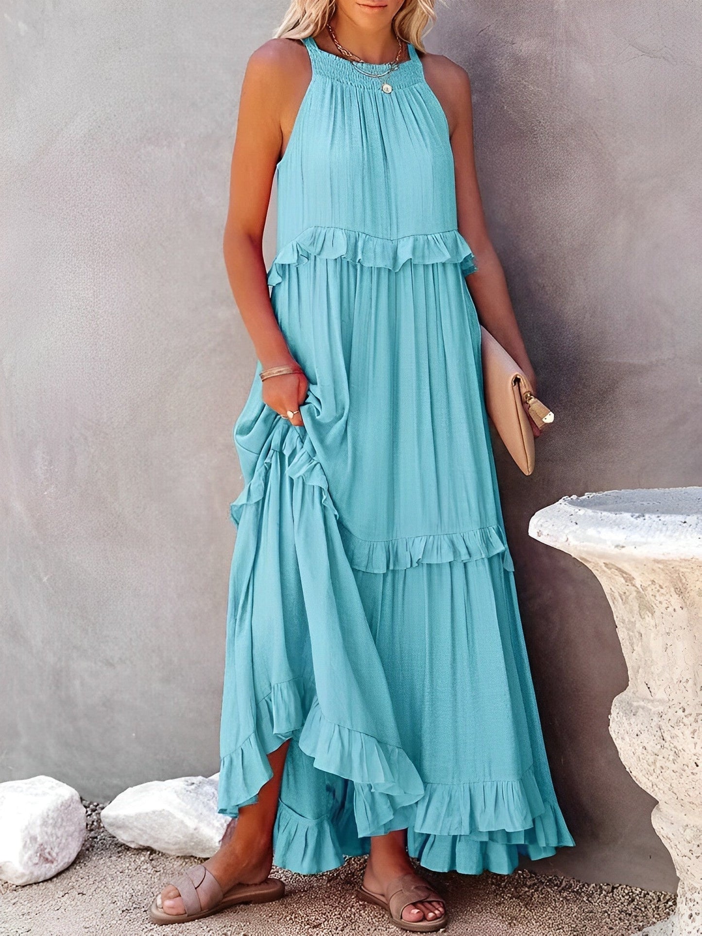 Nyssina | Elegantes Boho-Sommerkleid