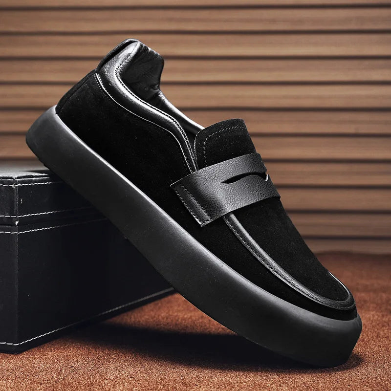 Valen | Modische Wildleder-Slipper für Männer