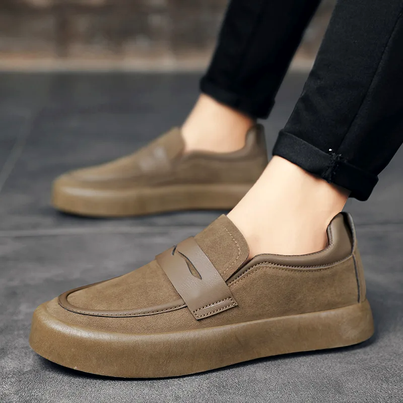 Valen | Modische Wildleder-Slipper für Männer