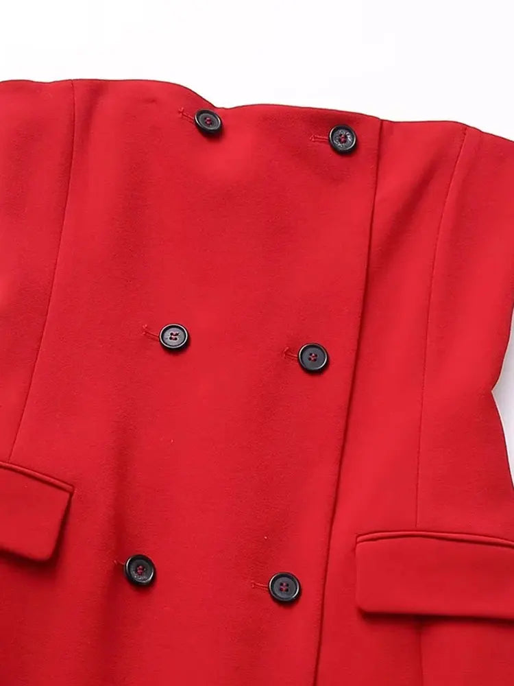 Ember | Herbstkleid mit doppeltem Karomuster