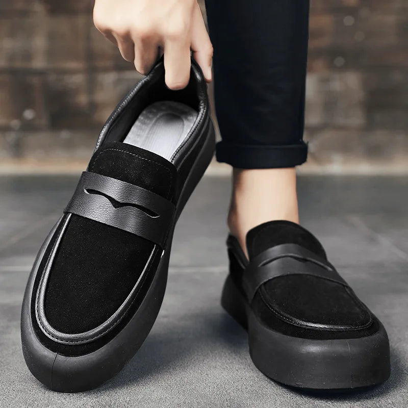 Valen | Modische Wildleder-Slipper für Männer