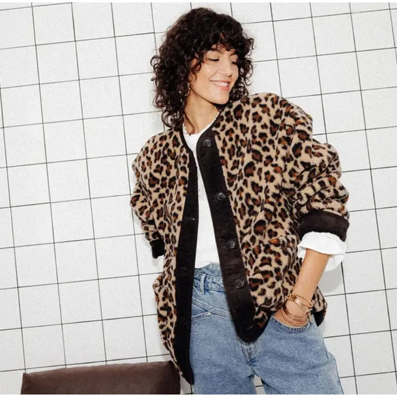 Ivine | Leopard Jacke
