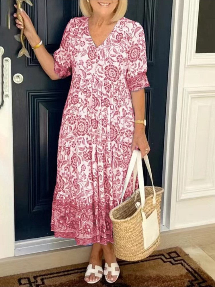 Serafina - Elegantes und Bequemes Sommerkleid für Damen