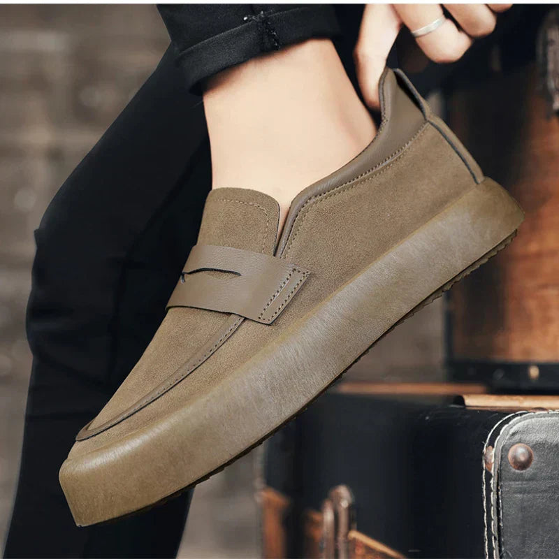 Valen | Modische Wildleder-Slipper für Männer