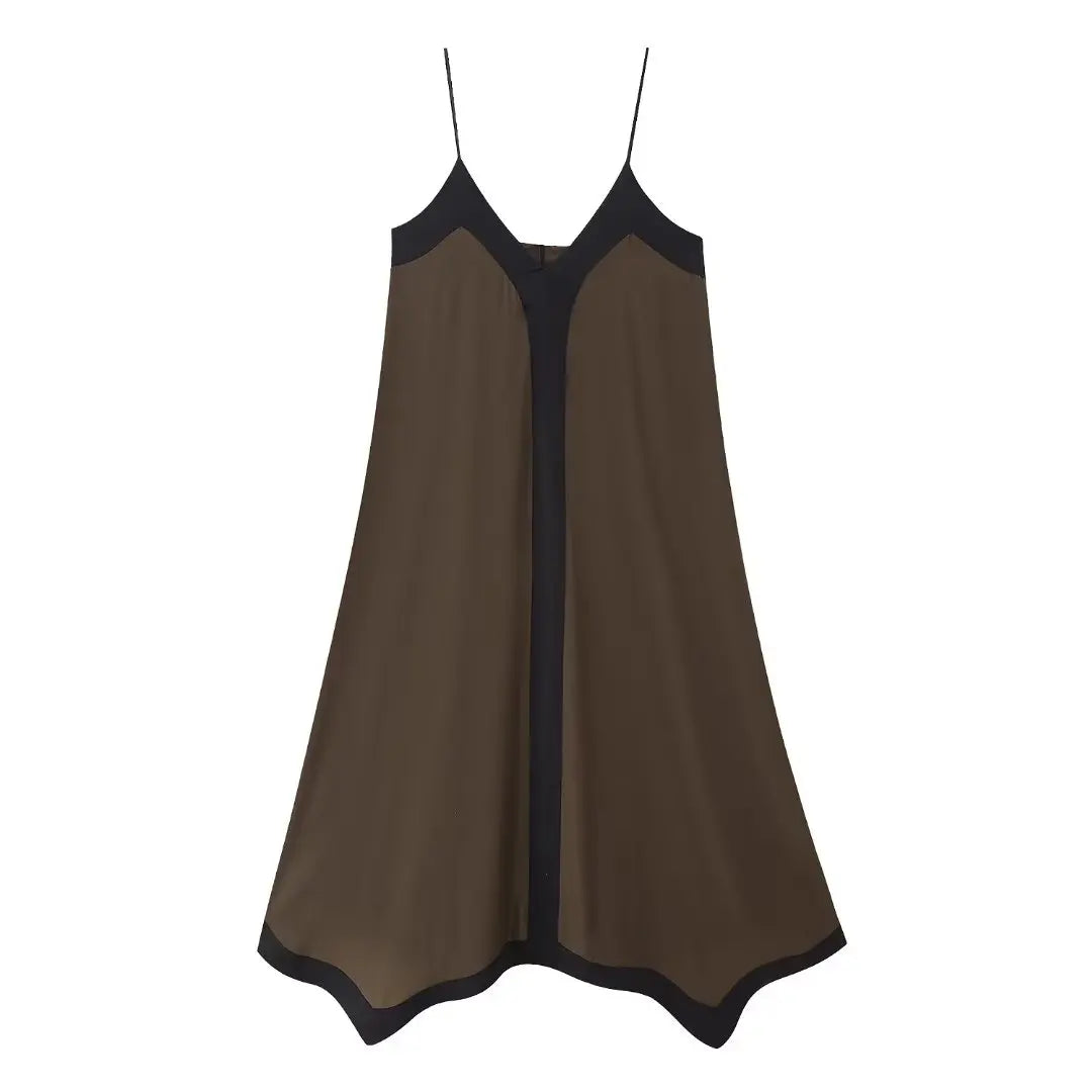 Serah | Women's Stitching Camisole Kleid Sommer