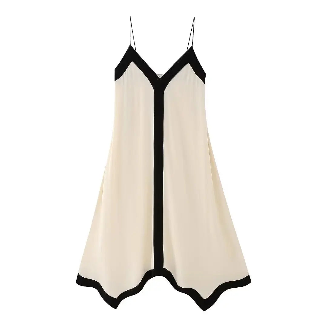 Serah | Women's Stitching Camisole Kleid Sommer