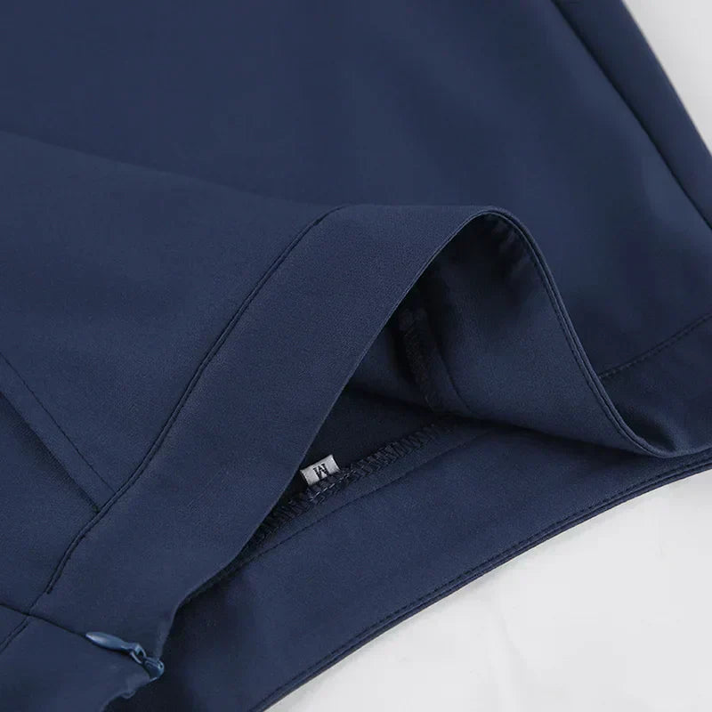 Yesha | Moderner asymmetrischer Wickelminirock