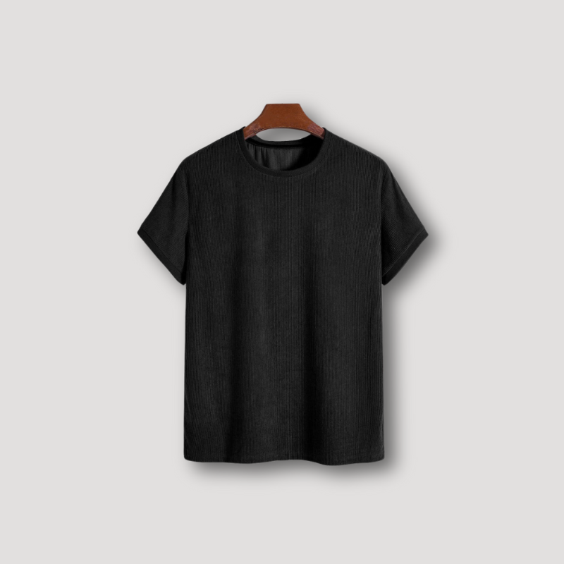Eddo | Crew Neck Kurzarmhemd Kurz Set Sommer-Outfit
