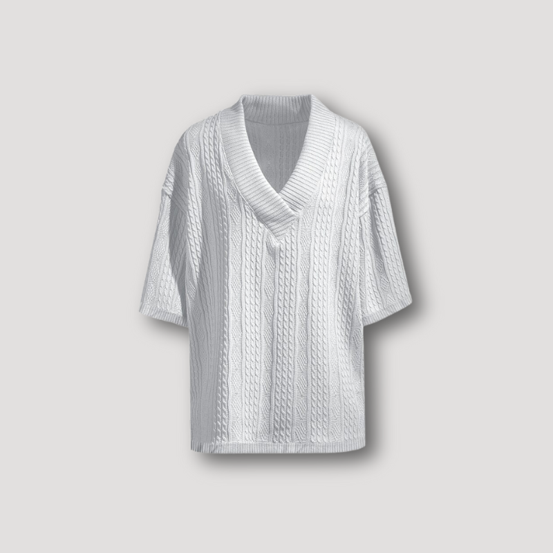 Ferdinand | Cable Knit Shirt und Kurz Sommer-Outfit