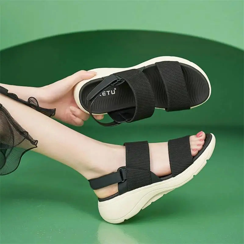 Virelai | Beige Komfortsandale