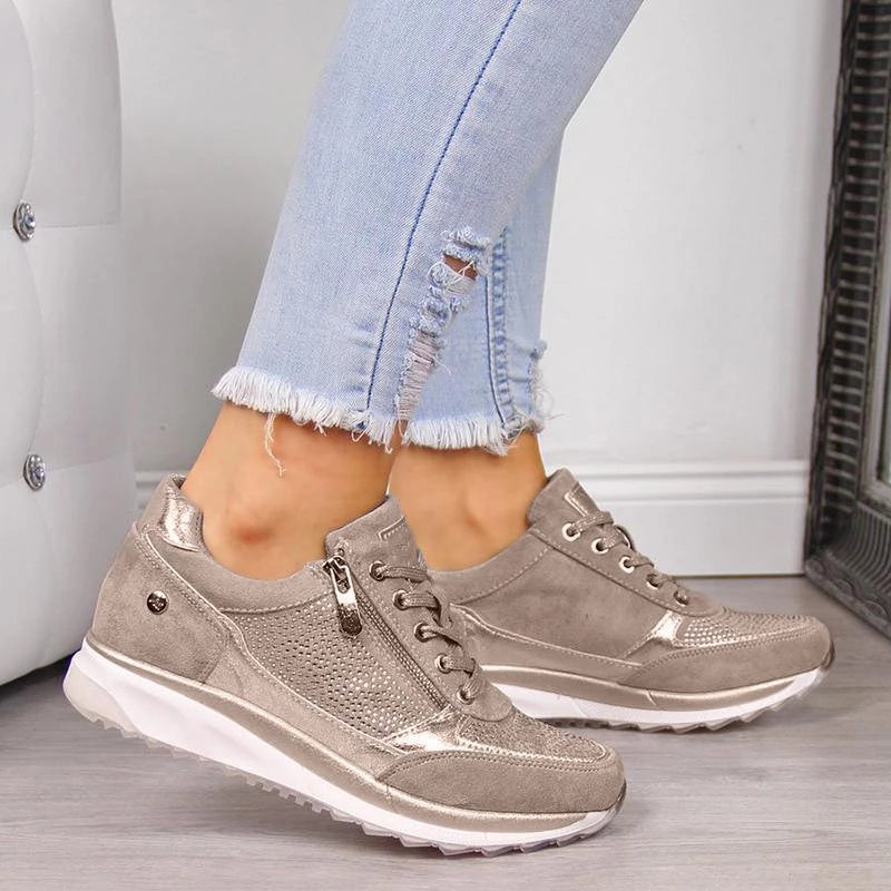 Damen Freizeitschuhe | Orthopädische Komfort-Sneaker | Atmungsaktiv & Rutschfest