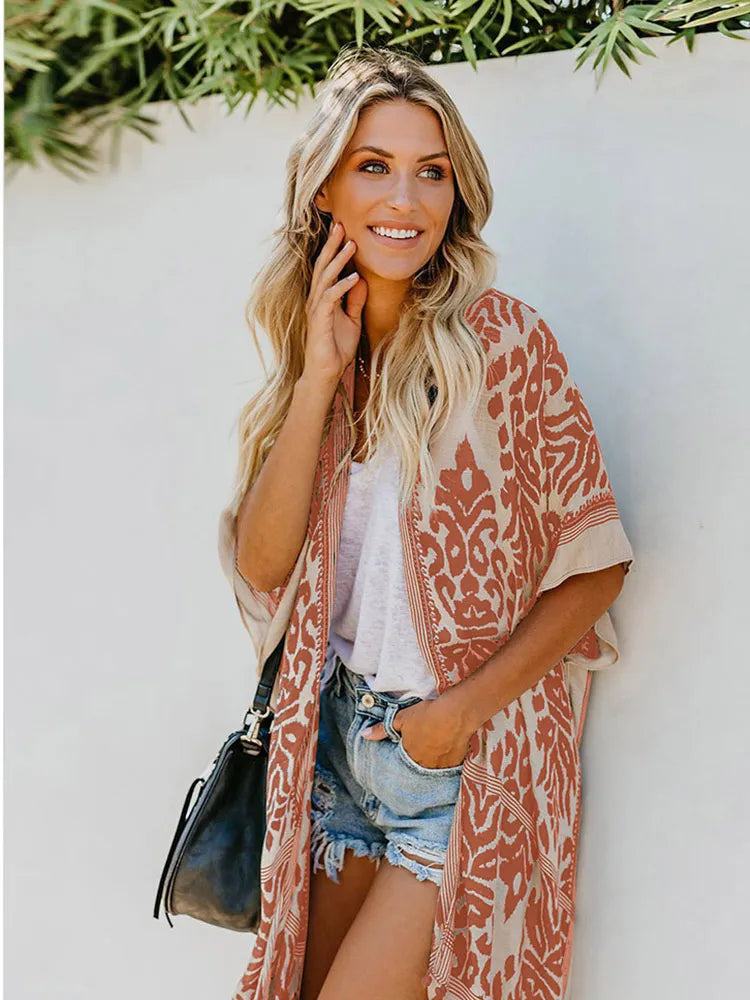 Chicas | Chic Sommer Cover Up Frauen Strand Kleid Tunika Lange Bikinis