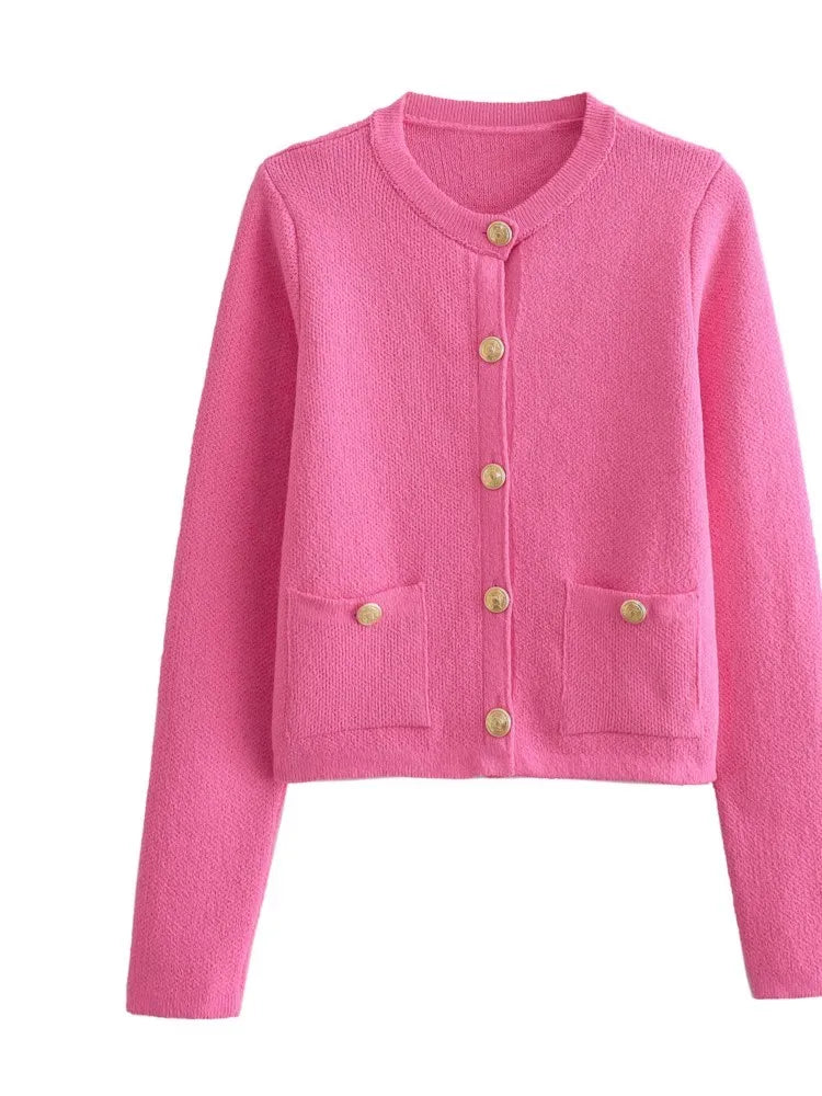 Estelle | Runder Hals Slim Fit Pullover