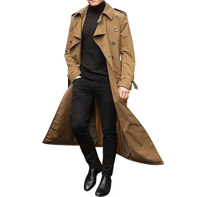 Niba | Lässiger modischer Herren Trenchcoat
